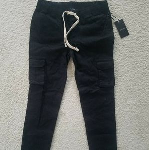 Fashion Nova Black Cargo Pants